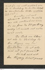 Nachlass Franz Steindachner, Brief von F. Andrian an Franz Steindachner (27.06.1906), Inv.Nr. 11.02, Seite 2